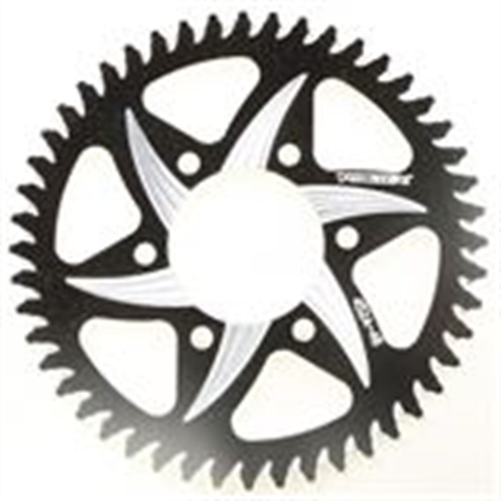 Vortex Sprocket Rear Aluminum - 520 - 49-Tooth Black [MPN: 452AZK-49]_675919