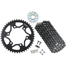 Vortex Sprocket/Chain Kit Black with Steel Rear Sprocket CK6453_492631