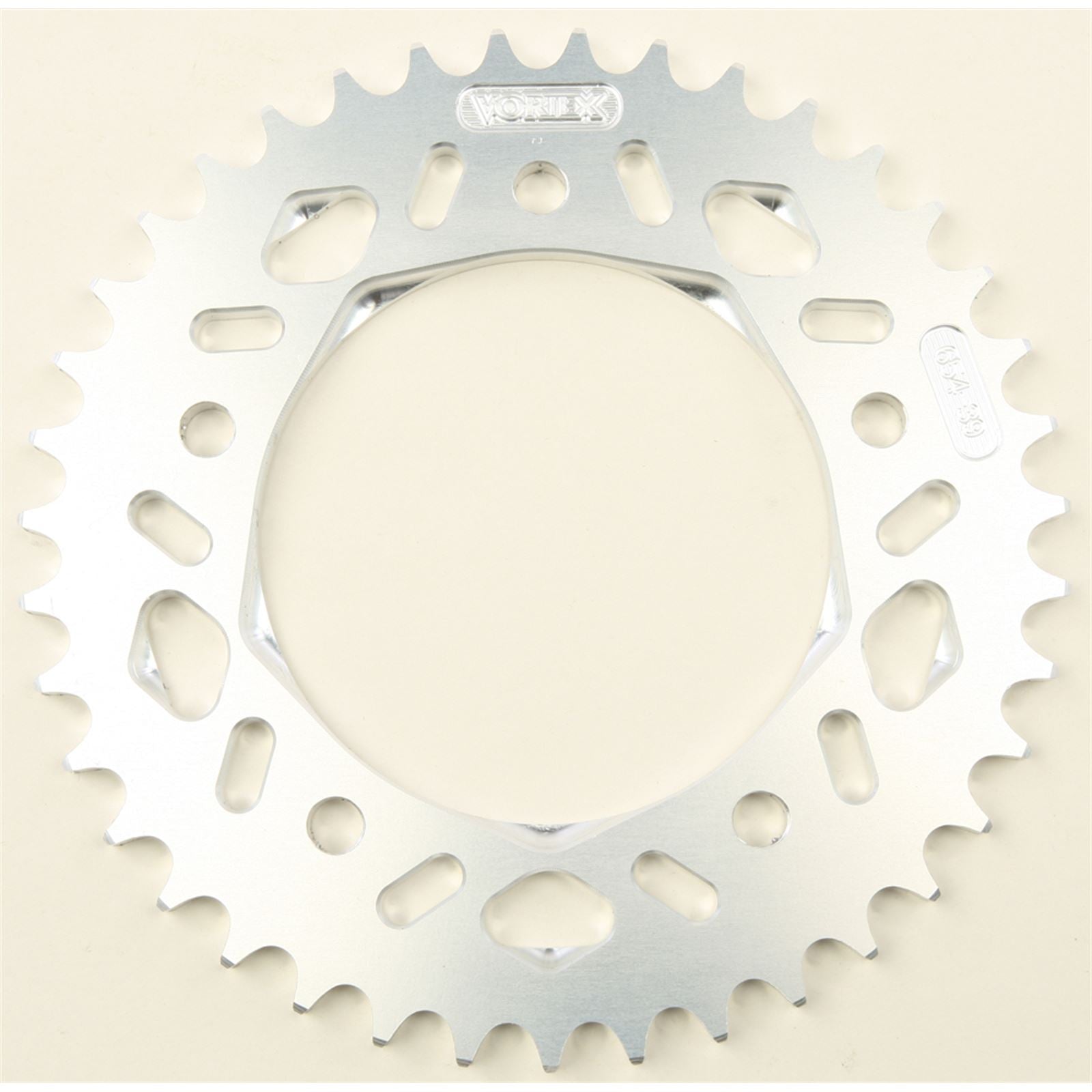 Vortex Standard Rear Aluminum Sprocket Silver - 525 - 39-Tooth 654-39_143139