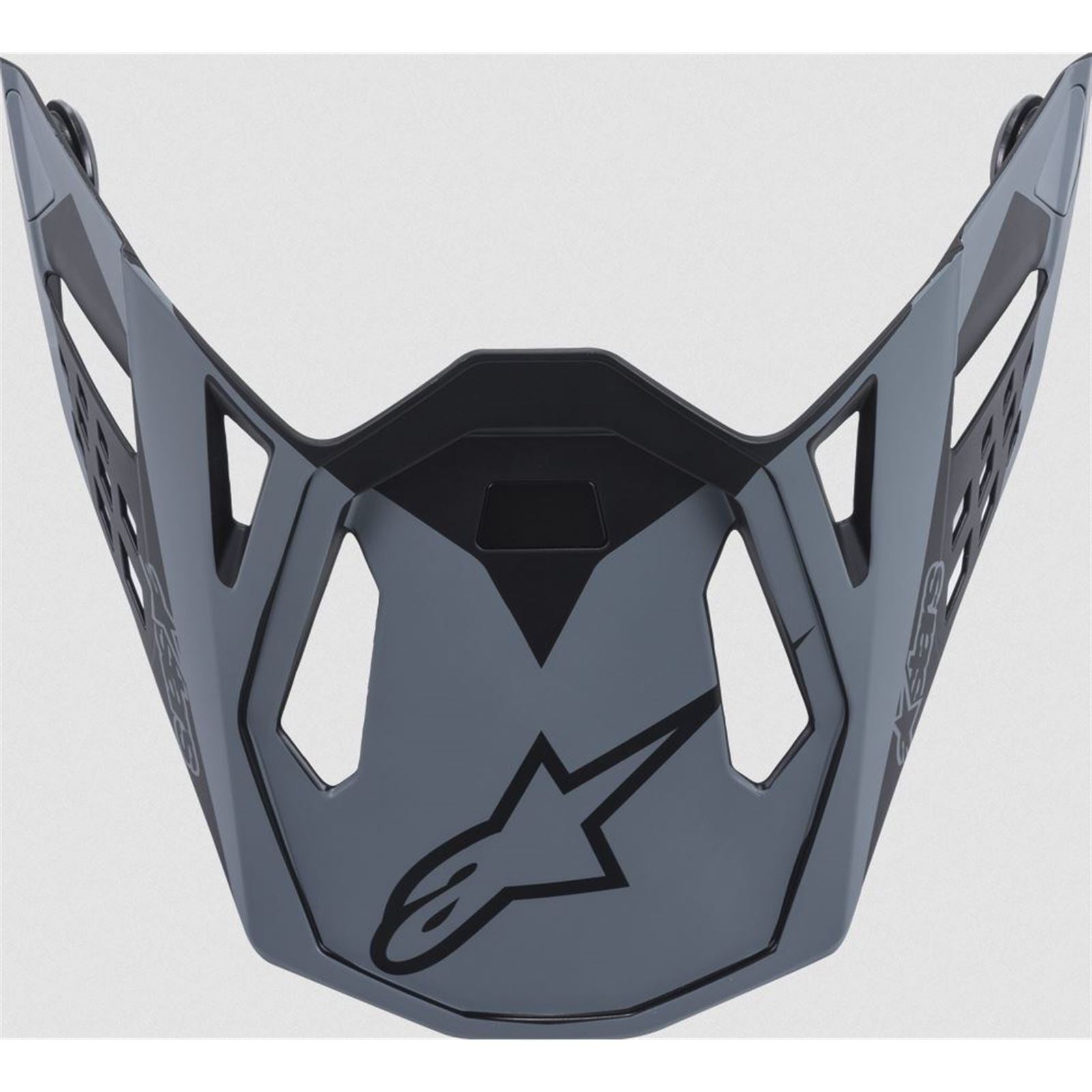 Alpinestars M10/M8 Helmet Visor Matte Meta Black [MPN: 8981119-110-M8/10]_873353