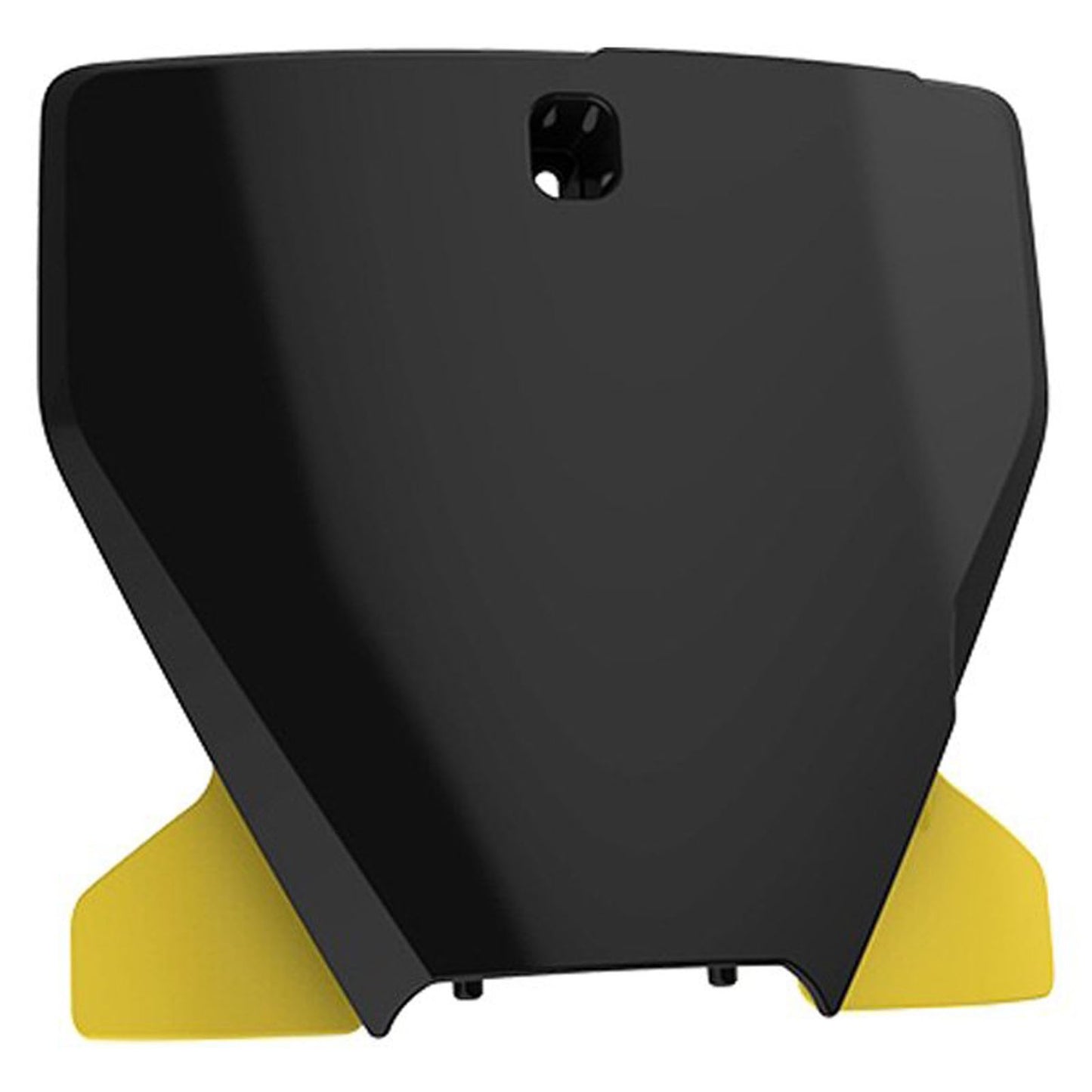 Polisport Number Plate - Black/Fluorescent Yellow 8666500002_564606