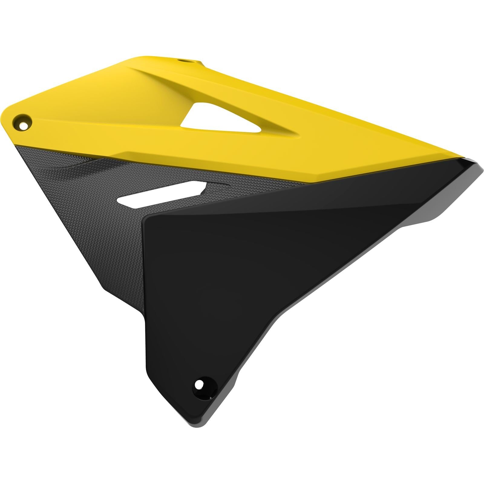 Polisport Restyle Radiator Shroud Yellow/Black 8423700001_143351