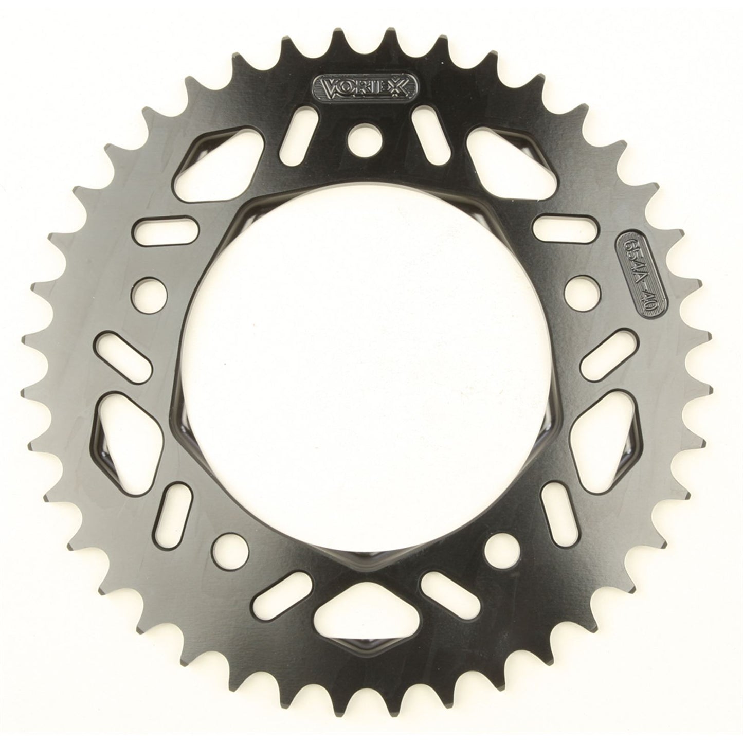 Vortex F5 Rear Aluminum Sprocket Black - 520 - 40-Tooth 654AK-40_143391