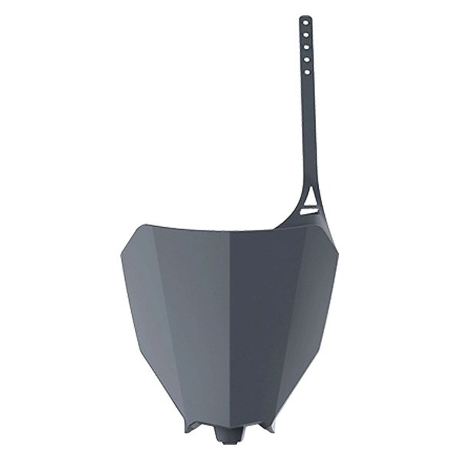 Polisport Front Number Plate - Nardo Gray 8667200006_564662