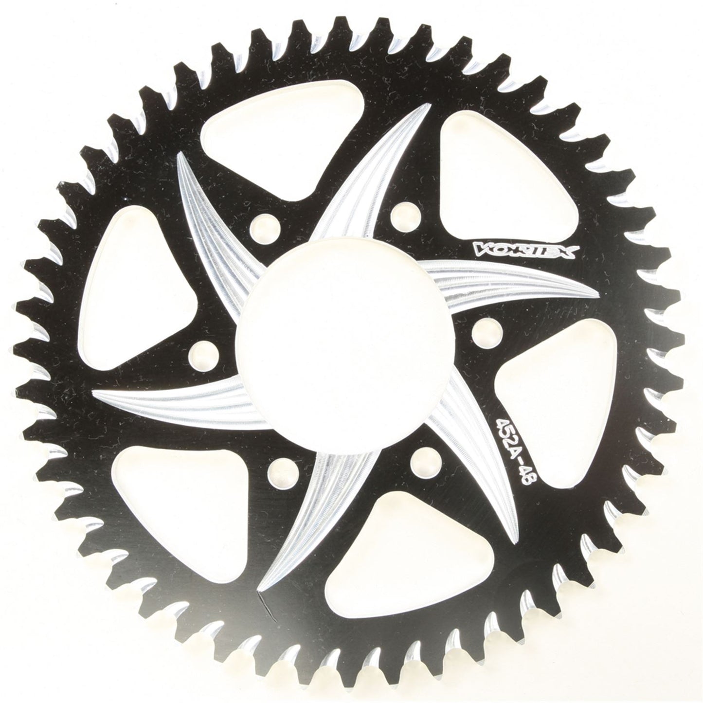 Vortex CAT5 Rear Aluminum Sprocket Black - 520 - 48-Tooth 452AZK-48_143829