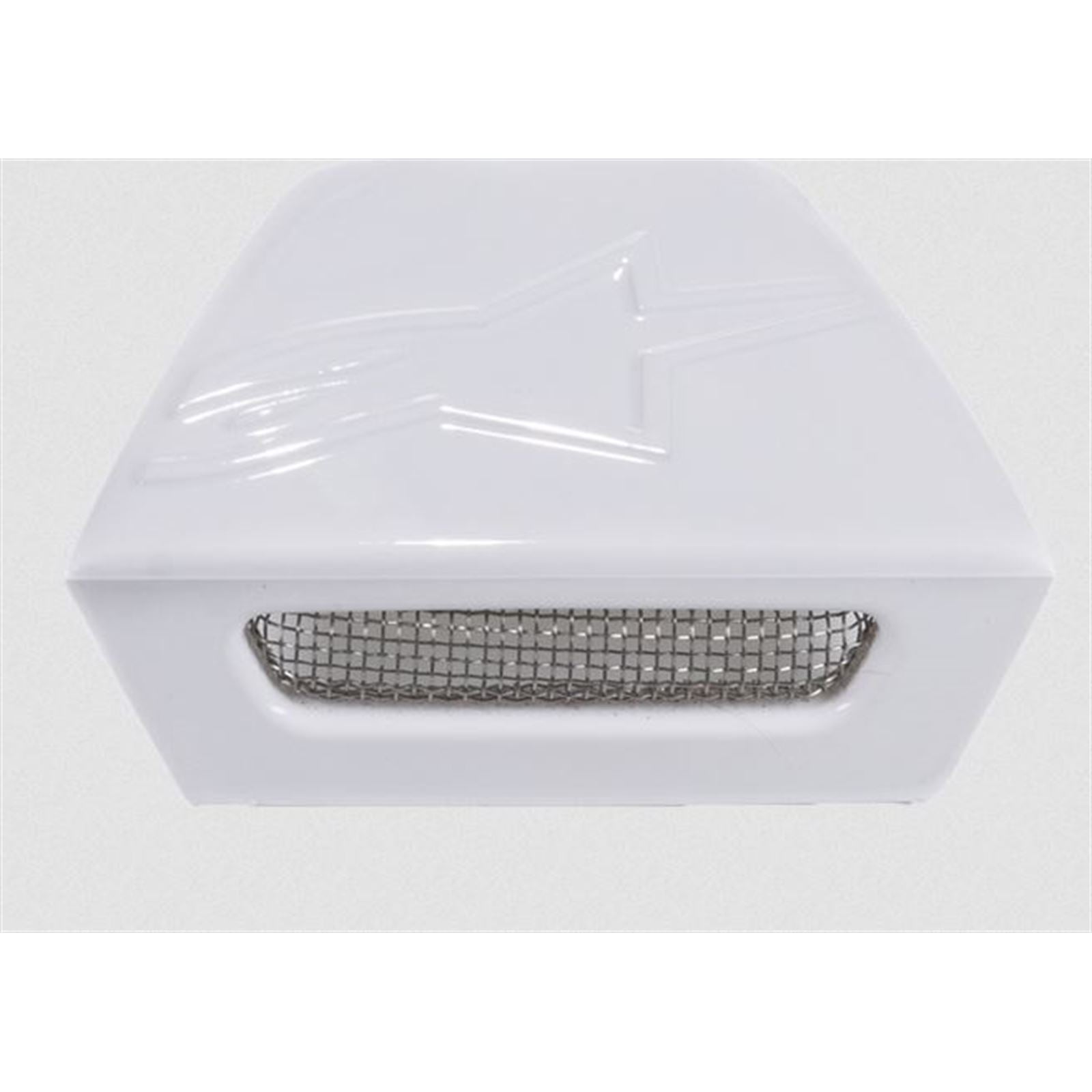 Alpinestars M8/M10 Helmet Rear Vent Gloss White [MPN: 8983219-2180]_873378