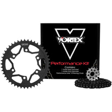 Vortex Sprocket/Chain Kit Black with Steel Rear Sprocket CK6451_492639