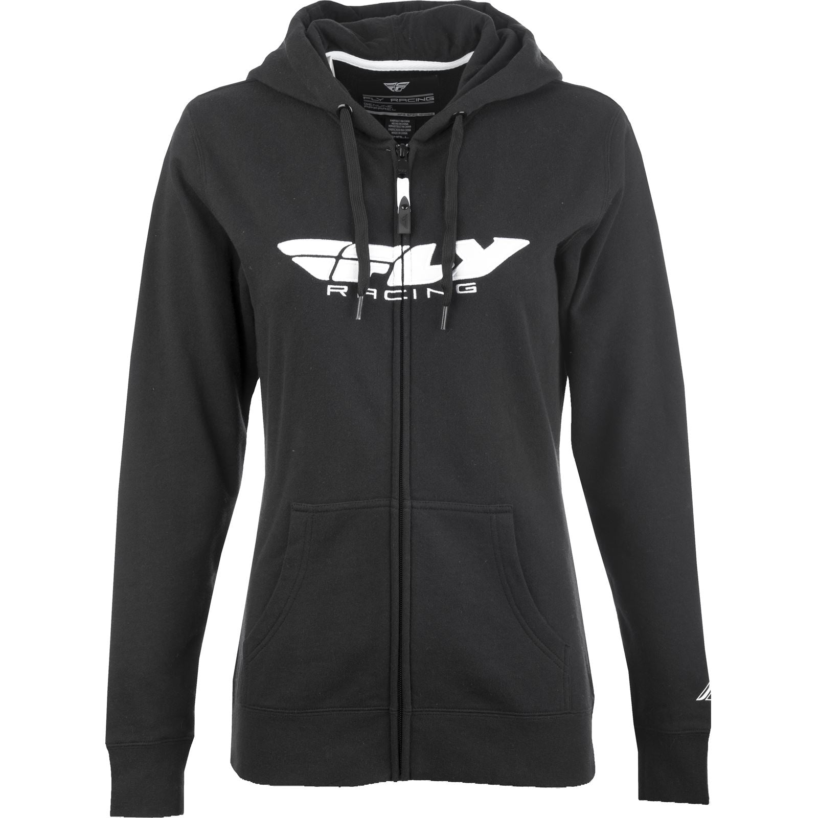 Fly Racing Fly Women's  Corporate Zip Up Hoodie Black Large  358-5090L_1004052