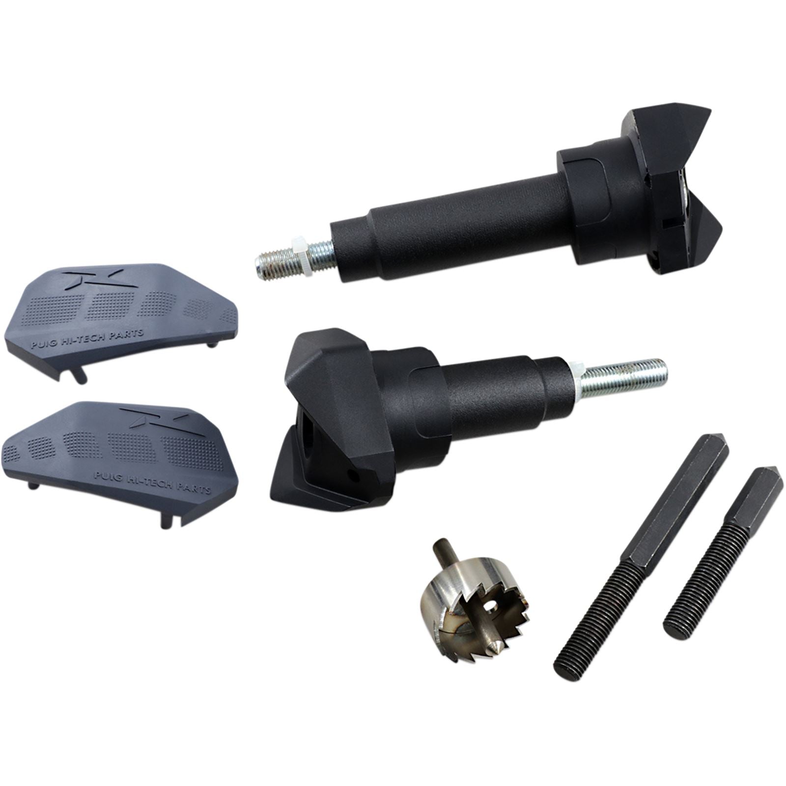 Puig Frame Sliders R12 Black R6 Black [MPN: 9866N]_460928