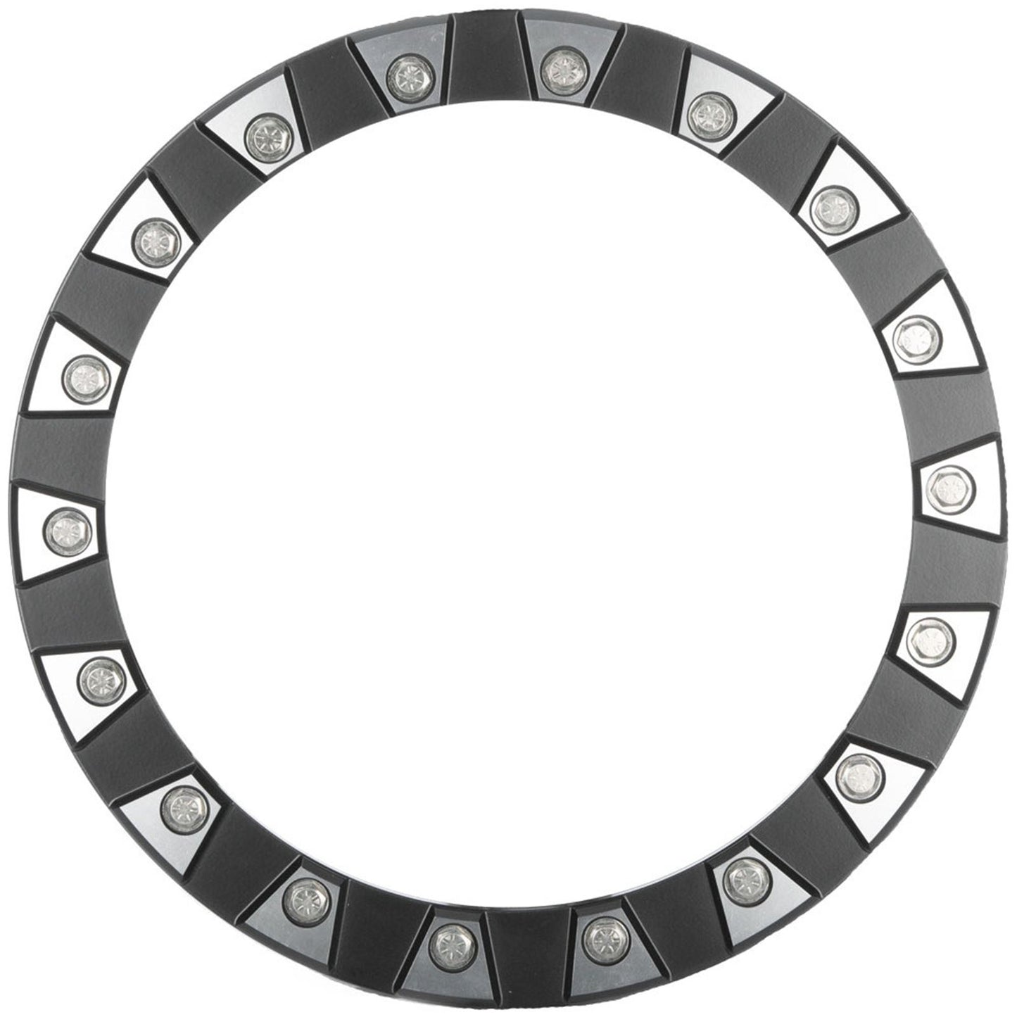 Sedona Split 6 Black Beadlock Ring 14 SBL-14B-A72-RING-18_607024