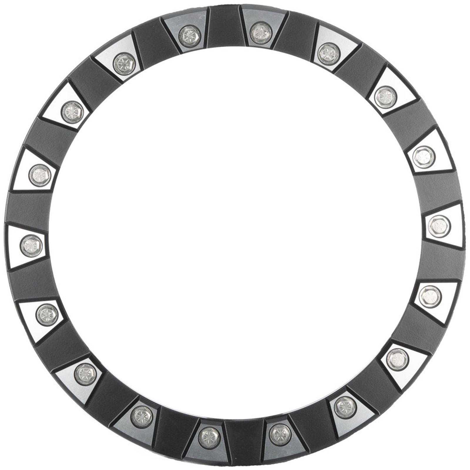 Sedona Split 6 Black Beadlock Ring 14 SBL-14B-A72-RING-18_607024