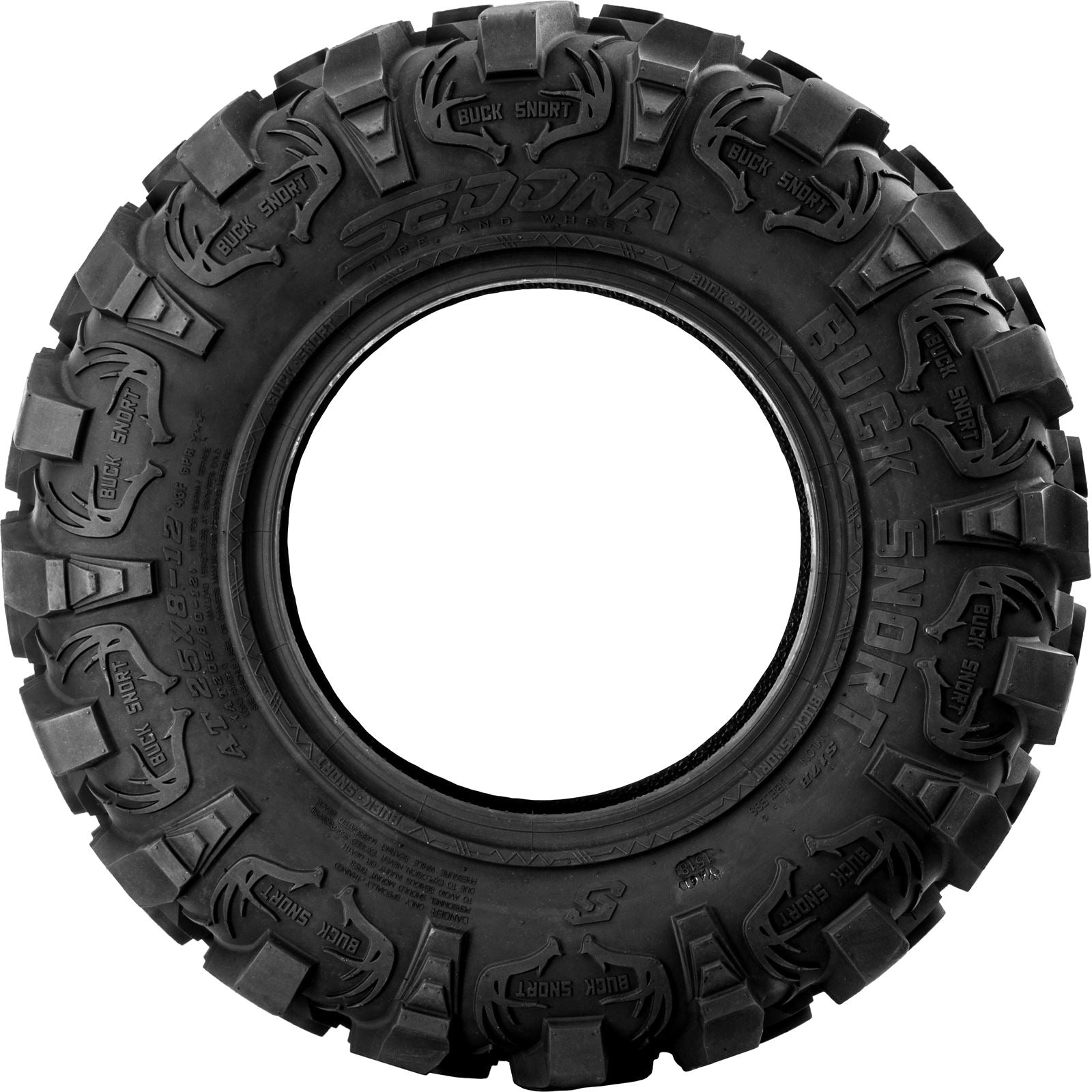 Sedona Tire Buck Snort Front 25x8-12 LR-340LBS Bias SNRT25812_145324