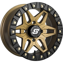 Sedona Split 6 Beadlock Wheel 15x6 4/156 5+1 (+38mm) Black/Machined A72M-56056+38_145366
