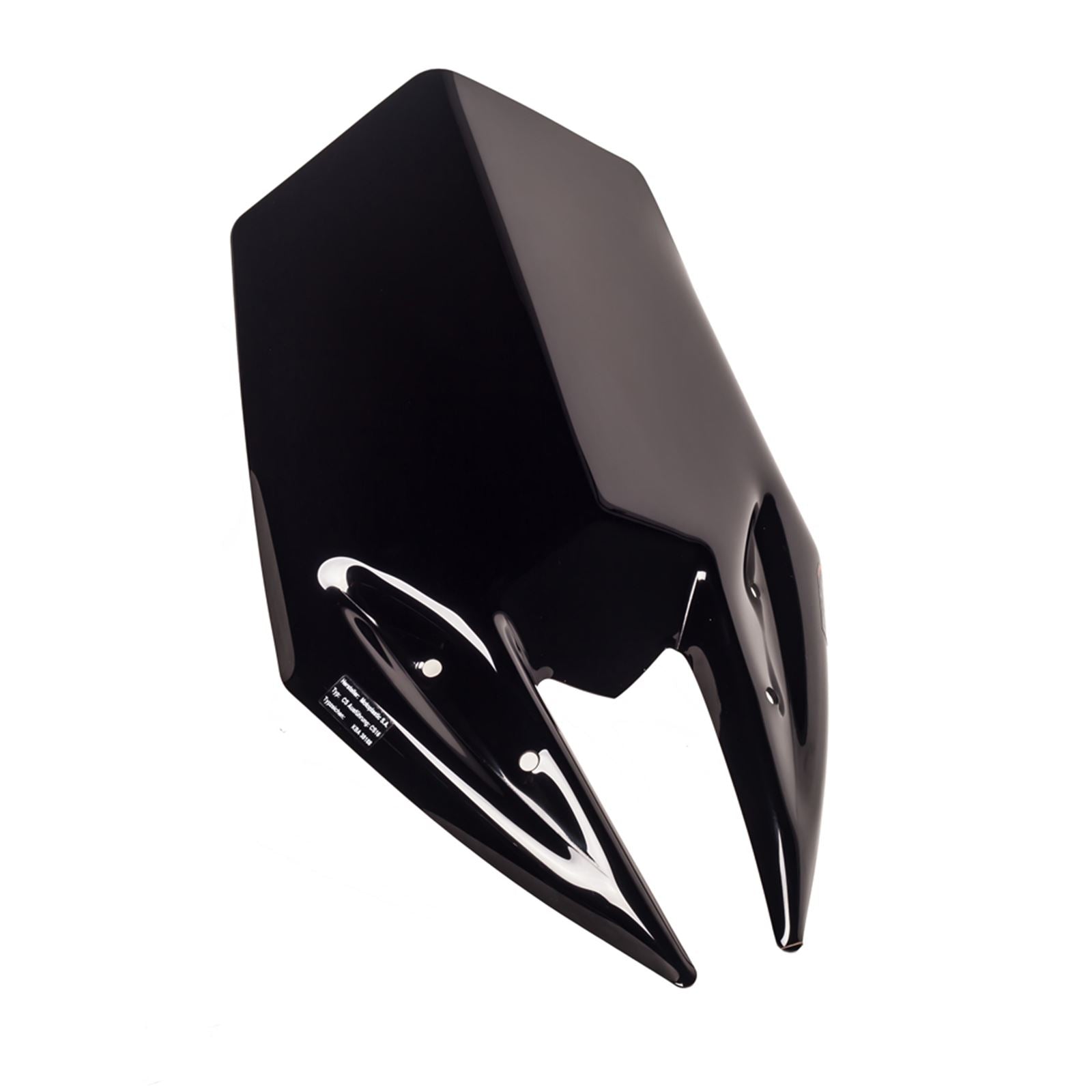 Puig New Generation Windscreen - Black for Kawasaki Z800 '13 [MPN: 6401N]_145395