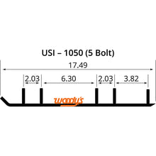 Woodys 6" Carbide Runners USI 5 Bolt TSI4-1050_497565