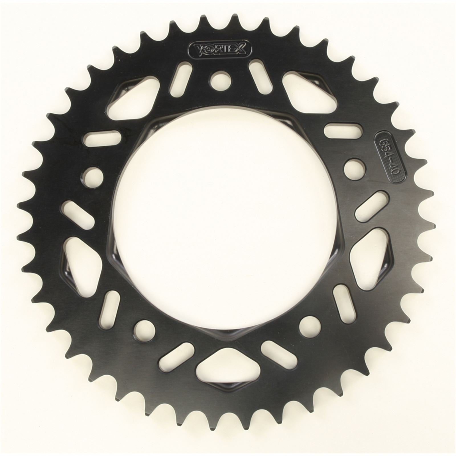Vortex F5 Rear Aluminum Sprocket Black - 525 - 40-Tooth 654K-40_145522