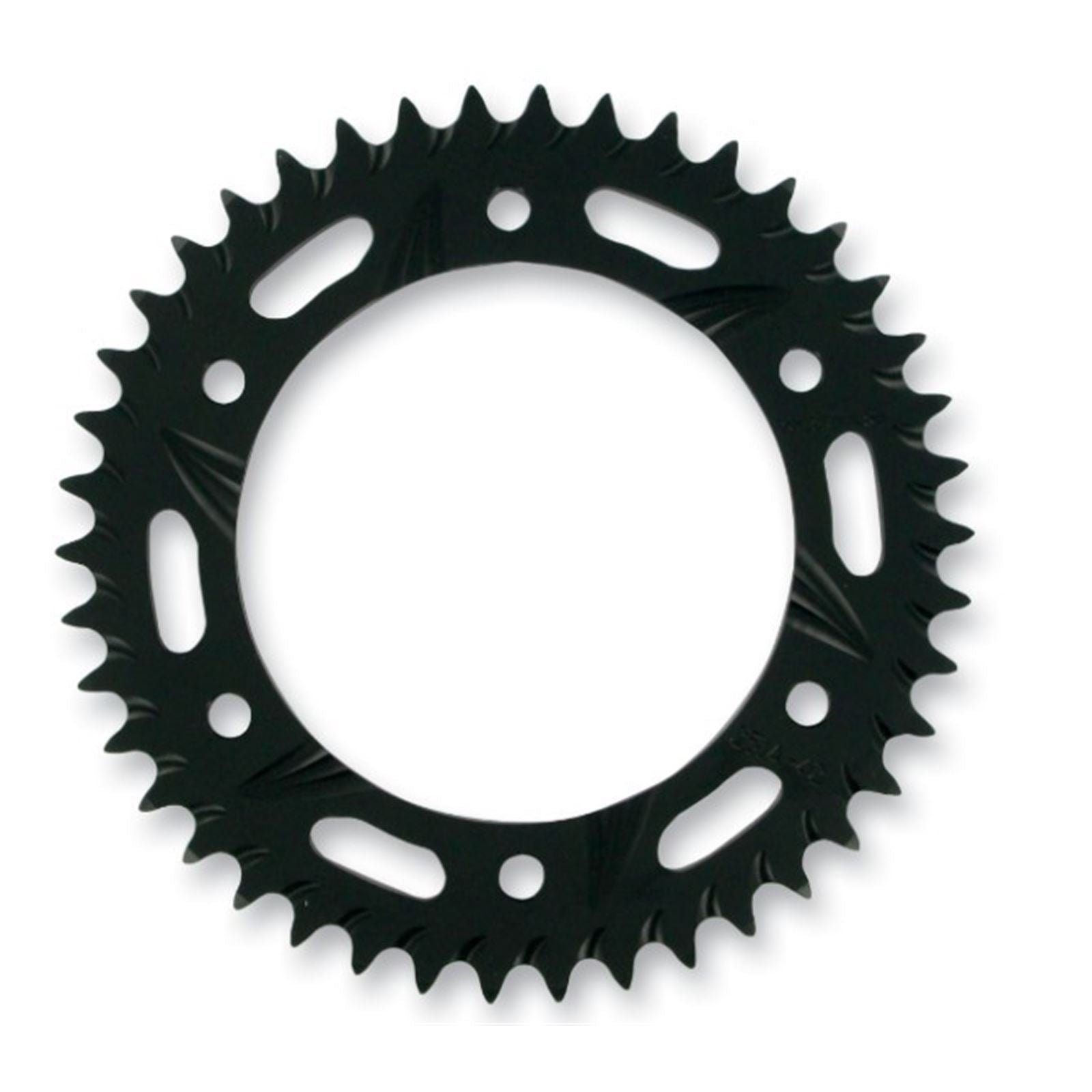 Vortex Steel Rear Sprocket Black - 530 - 43-Tooth 251S-43_1524059