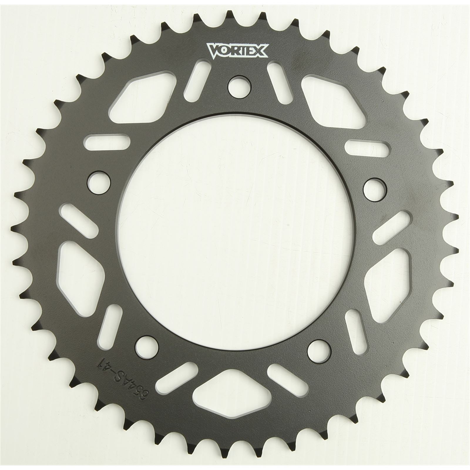 Vortex Steel Rear Sprocket Black - 520 - 41-Tooth 654AS-41_145552