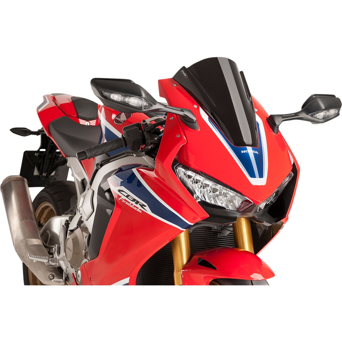 Puig Windscreen Race for Honda Clear/Black 9407N_461473
