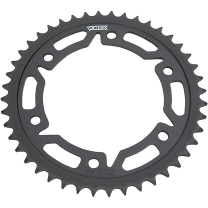 Vortex Steel Rear Sprocket Black - 525 - 44-Tooth 252S-44_492302