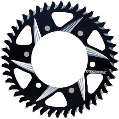 Vortex CAT5 Rear Aluminum Sprocket Black - 525 - 43-Tooth 526ZK-43_145608