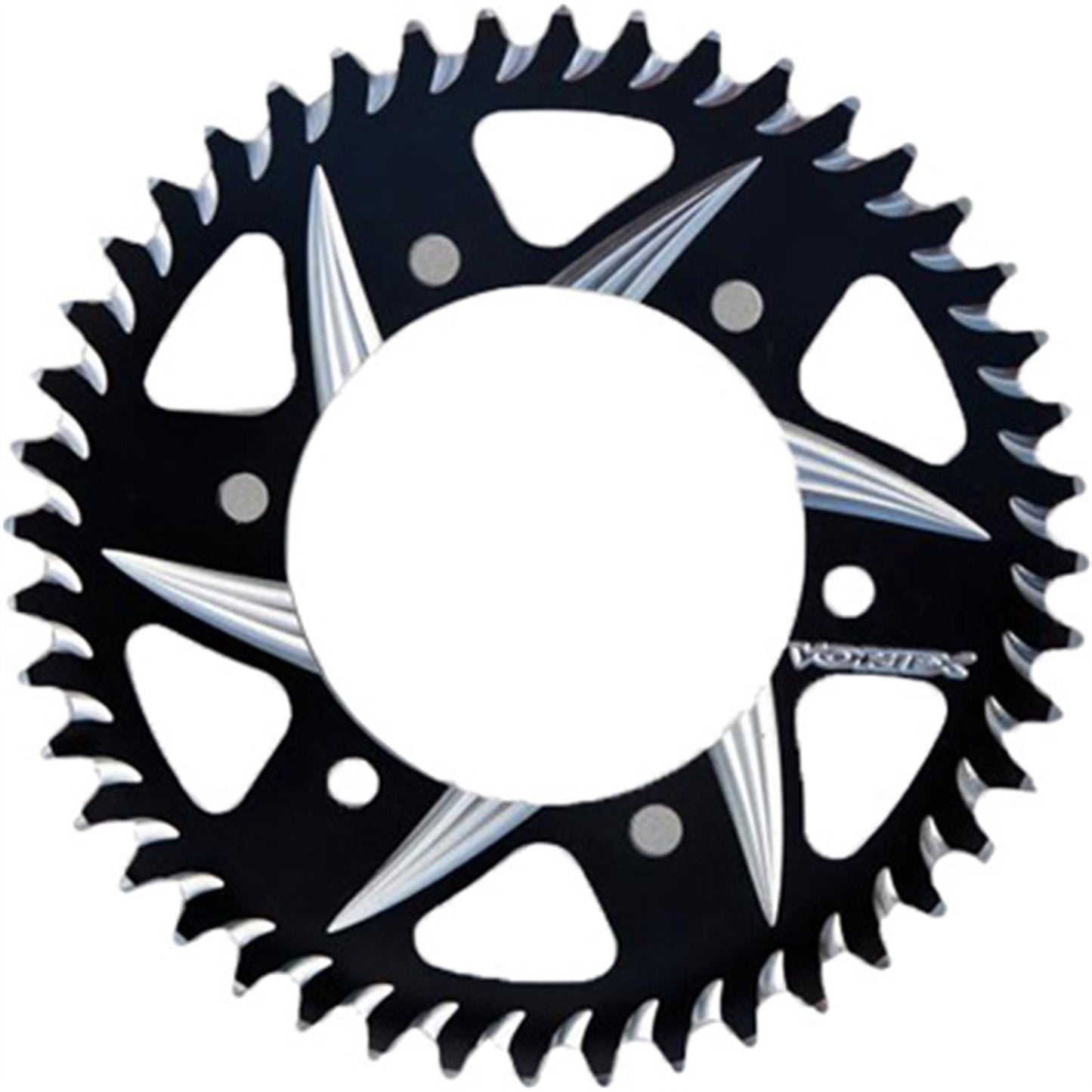 Vortex CAT5 Rear Aluminum Sprocket Black - 530 - 40-Tooth [MPN: 527ZK-40]_145737
