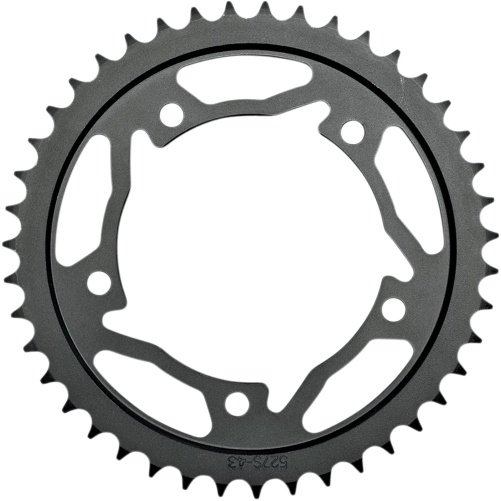 Vortex Steel Rear Sprocket Black - 525 - 45-Tooth [MPN: 526S-45]_492296