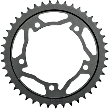 Vortex Steel Rear Sprocket Black - 525 - 45-Tooth [MPN: 526S-45]_492296