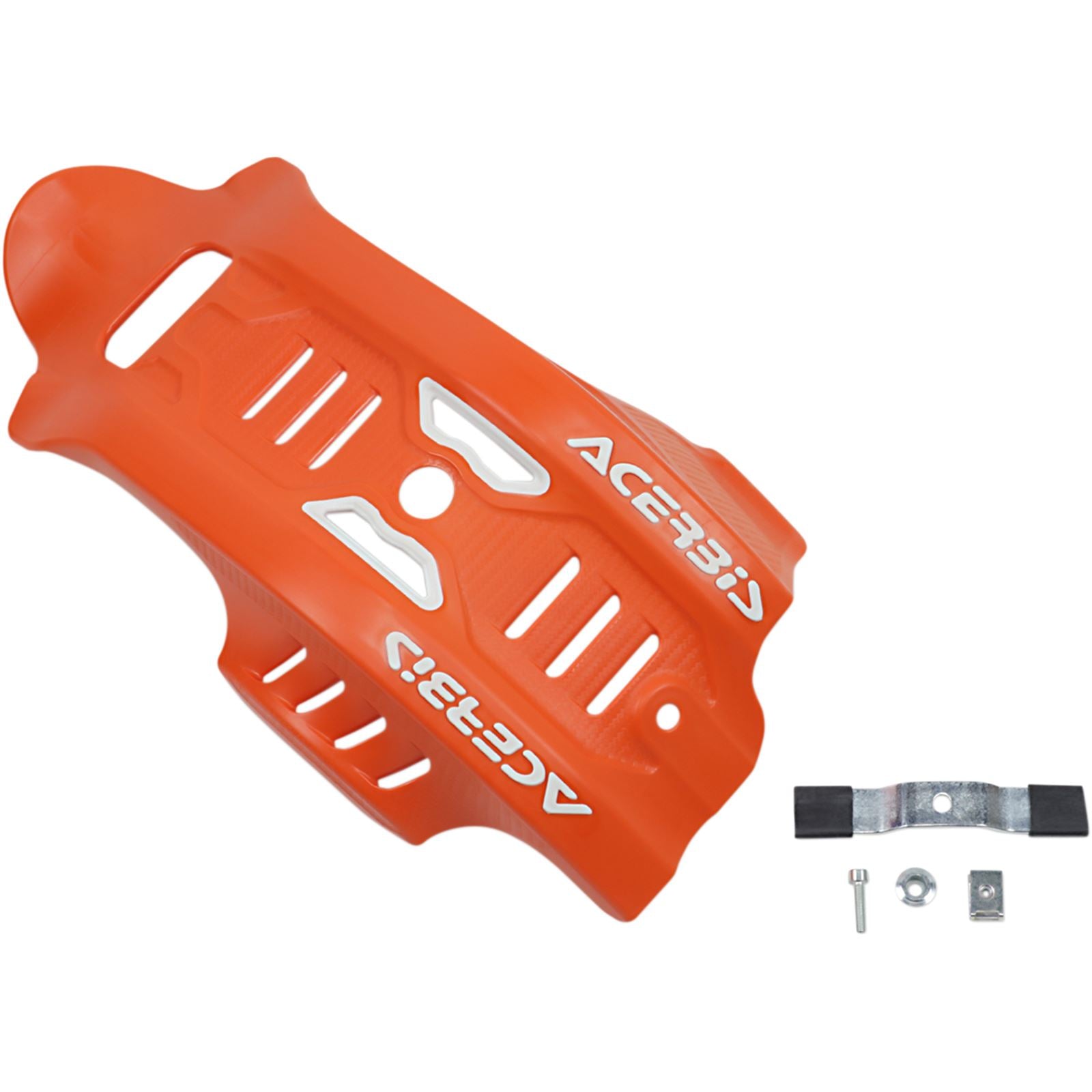 Acerbis Skid Plate Orange/White 2733465321_319551