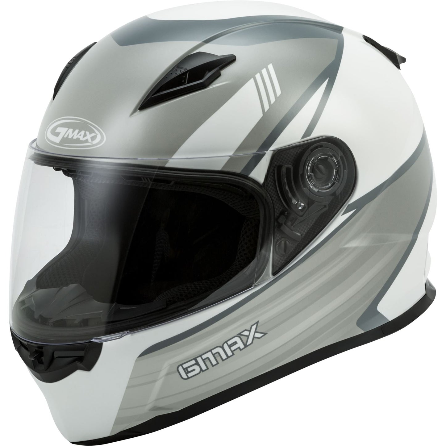 GMax FF-49 Full-Face Deflect Helmet White/Gray - X-Large   G1494467_146333