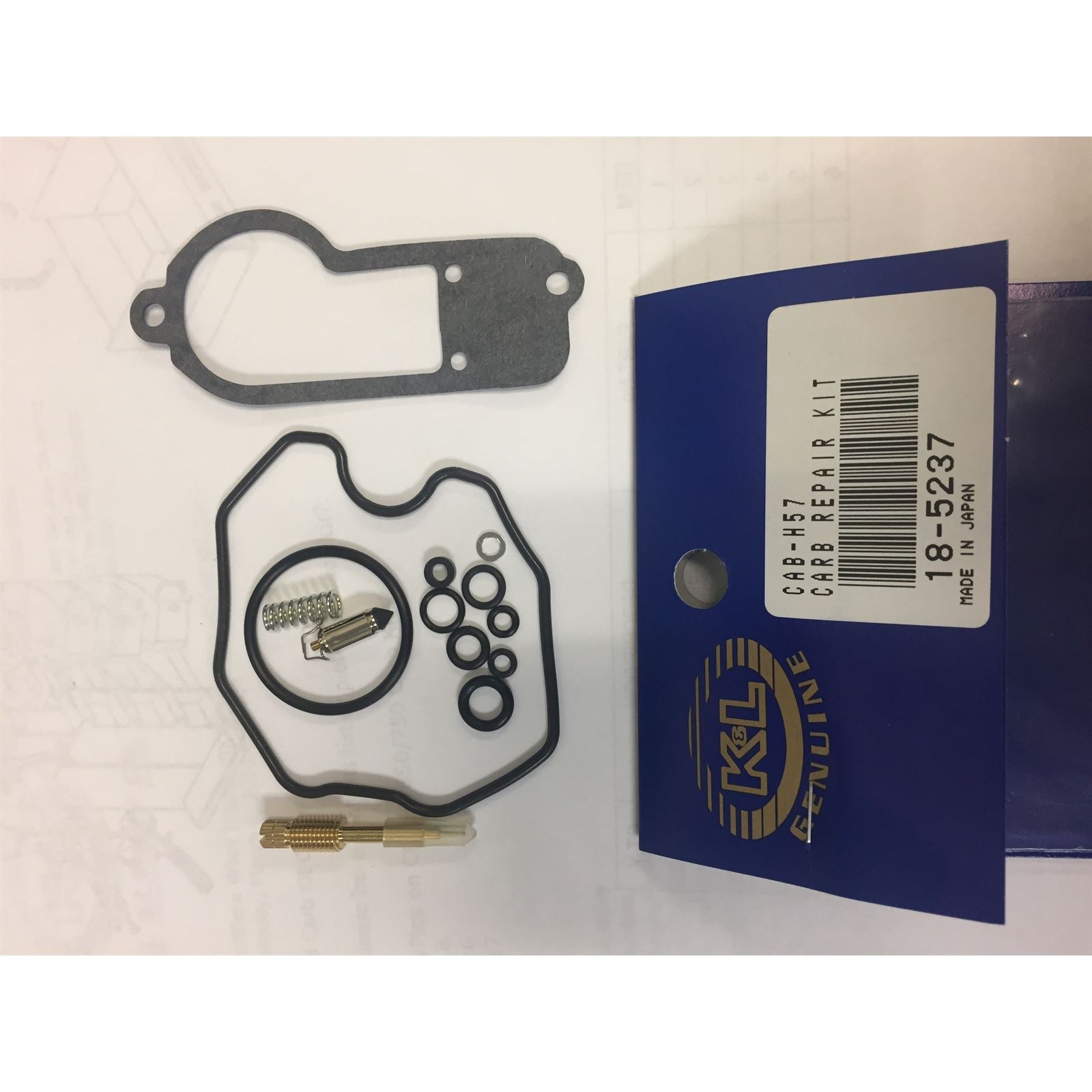 K&L Carb Repair Kit Each 18-5237_1081507