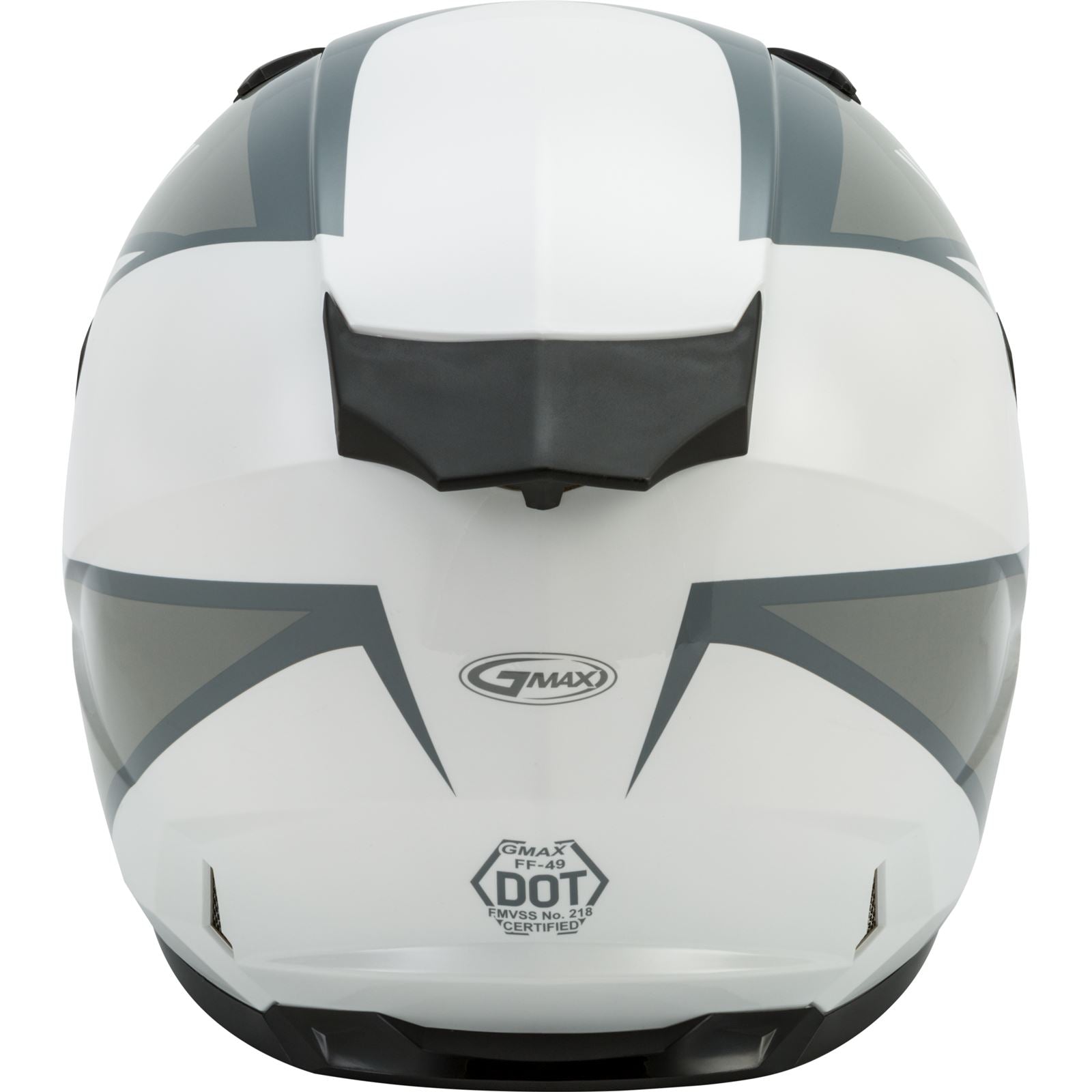 GMax FF-49 Full-Face Deflect Helmet White/Gray Large   G1494466_147163