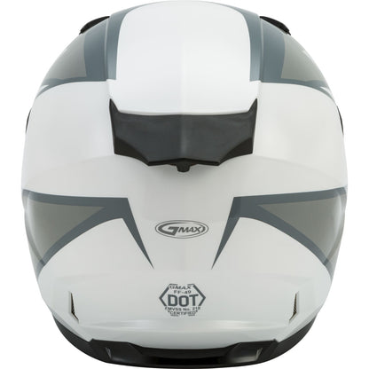 GMax FF-49 Full-Face Deflect Helmet White/Gray Large   G1494466_147163