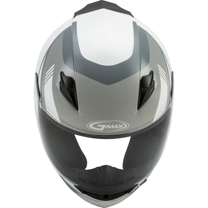 GMax FF-49 Full-Face Deflect Helmet White/Gray Large   G1494466_147164