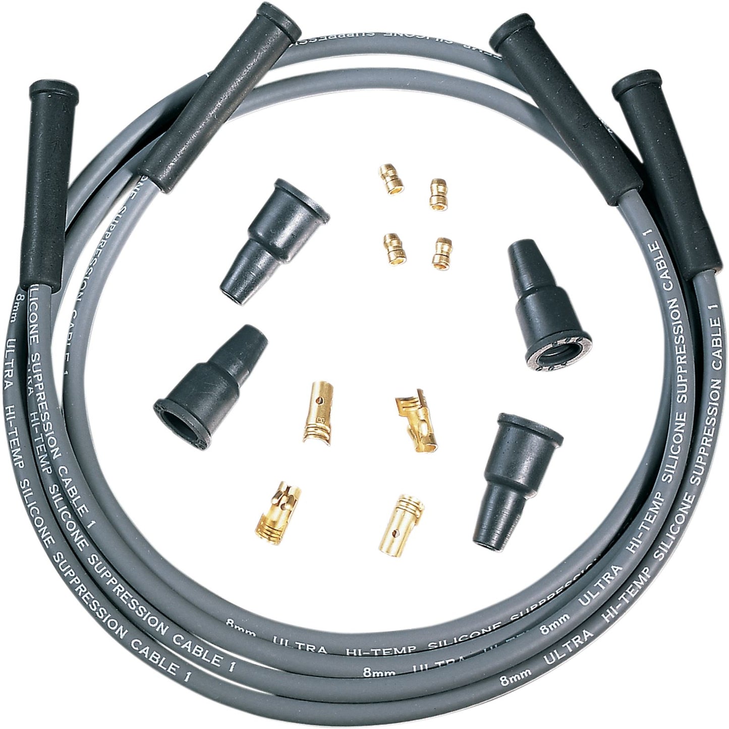 Dynatek Plug Wire Gray Silicone 8mm [MPN: DW-800]_376051
