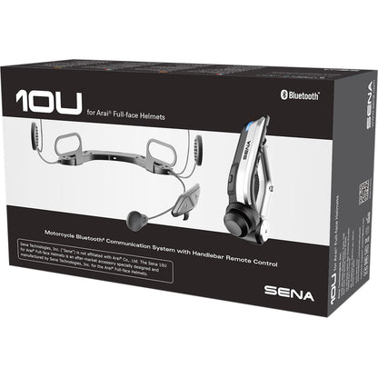 Sena 10U Bluetooth System with Handlebar Remote for Arai Full Face Helmets [MPN: 10U-AR-11]_473087
