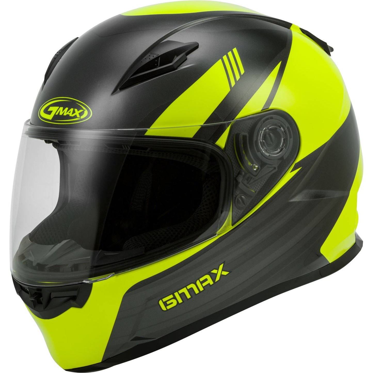 GMax FF-49 Full-Face Deflect Helmet Hi-Vis/Gray_147877