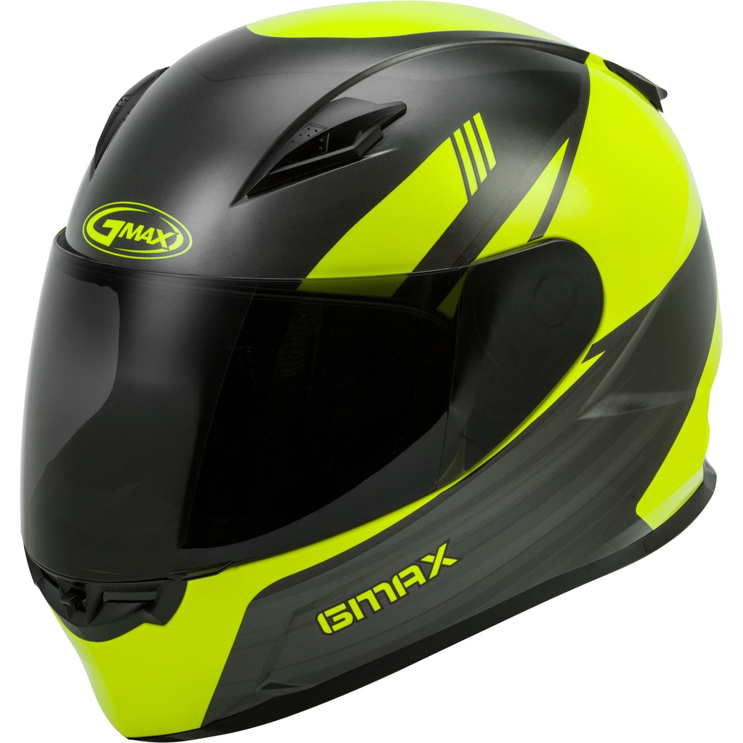 GMax FF-49 Full-Face Deflect Helmet Hi-Vis/Gray_147878