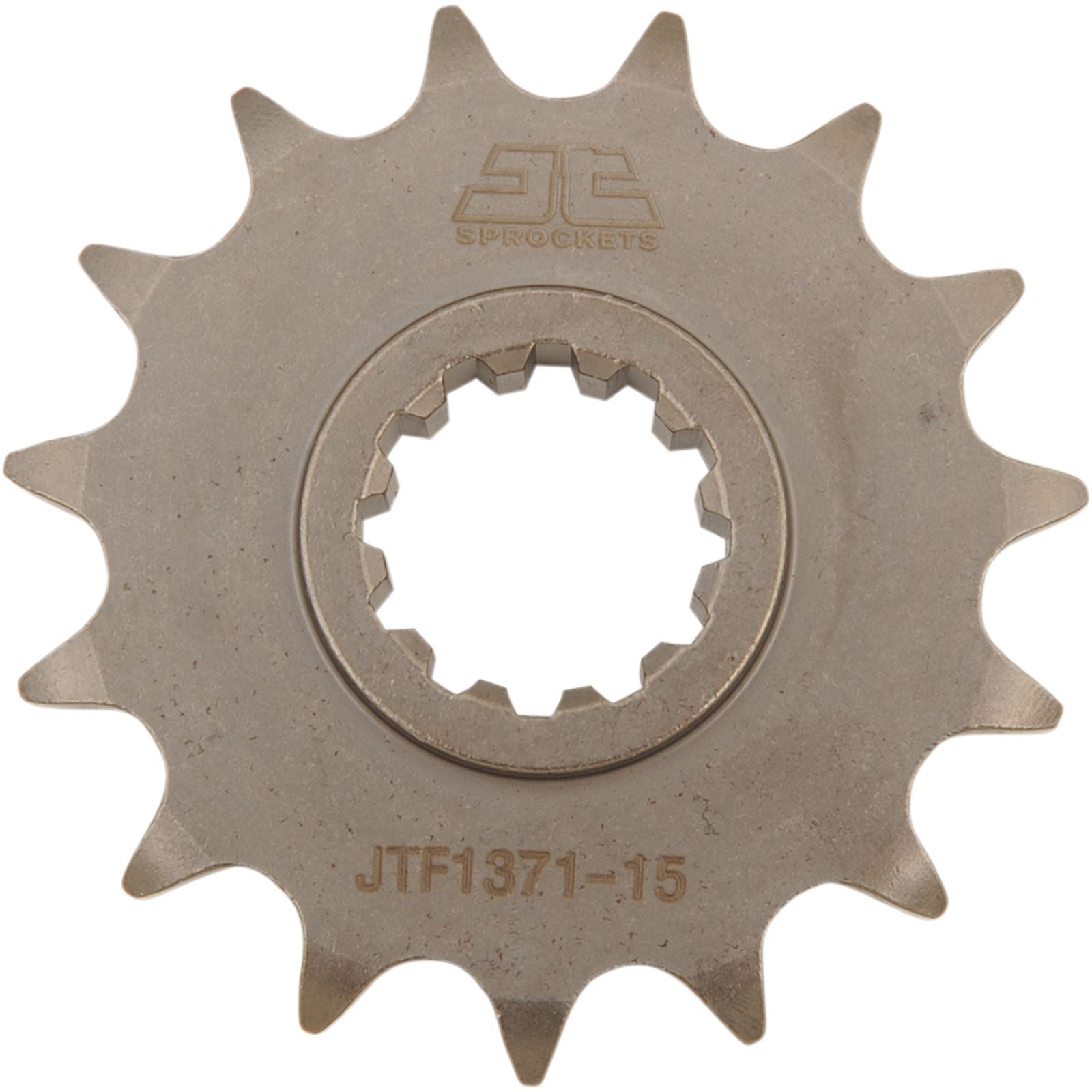 JT Sprockets Front Sprocket 15-Tooth with OE Rubber Damper JTF1371.15RB_401772