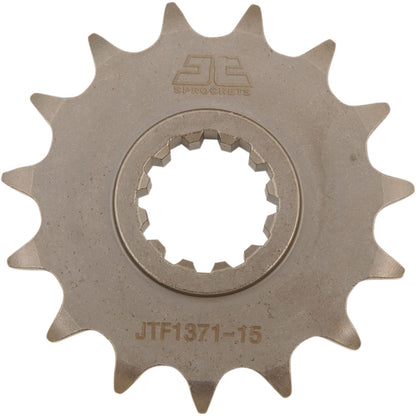 JT Sprockets Front Sprocket 15-Tooth with OE Rubber Damper JTF1371.15RB_401772