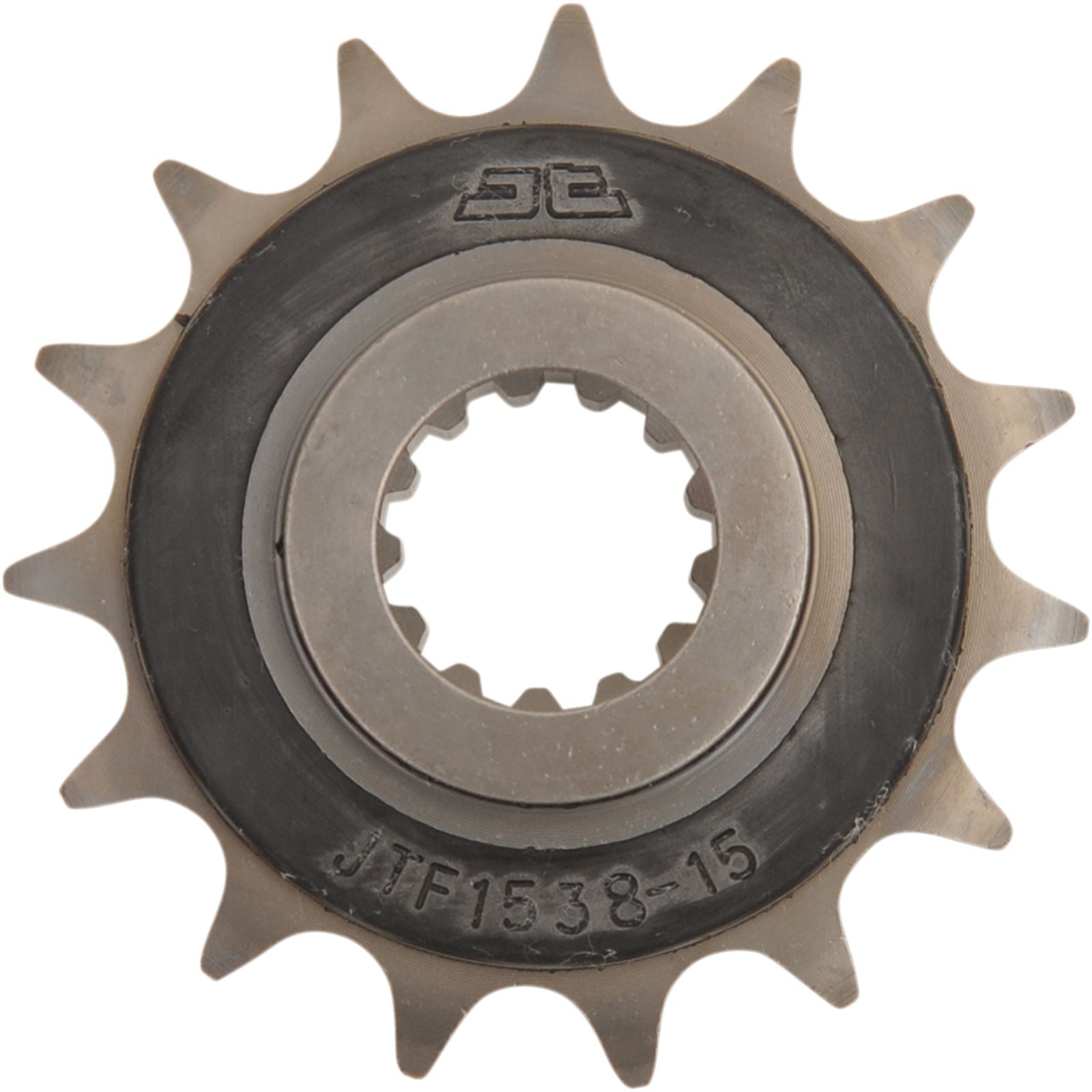 JT Sprockets Front Sprocket 15-Tooth with OE Rubber Damper JTF1538.15RB_401783