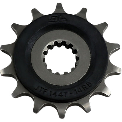 JT Sprockets Front Sprocket 14-Tooth with OE Rubber Damper JTF1447.14RB_401776