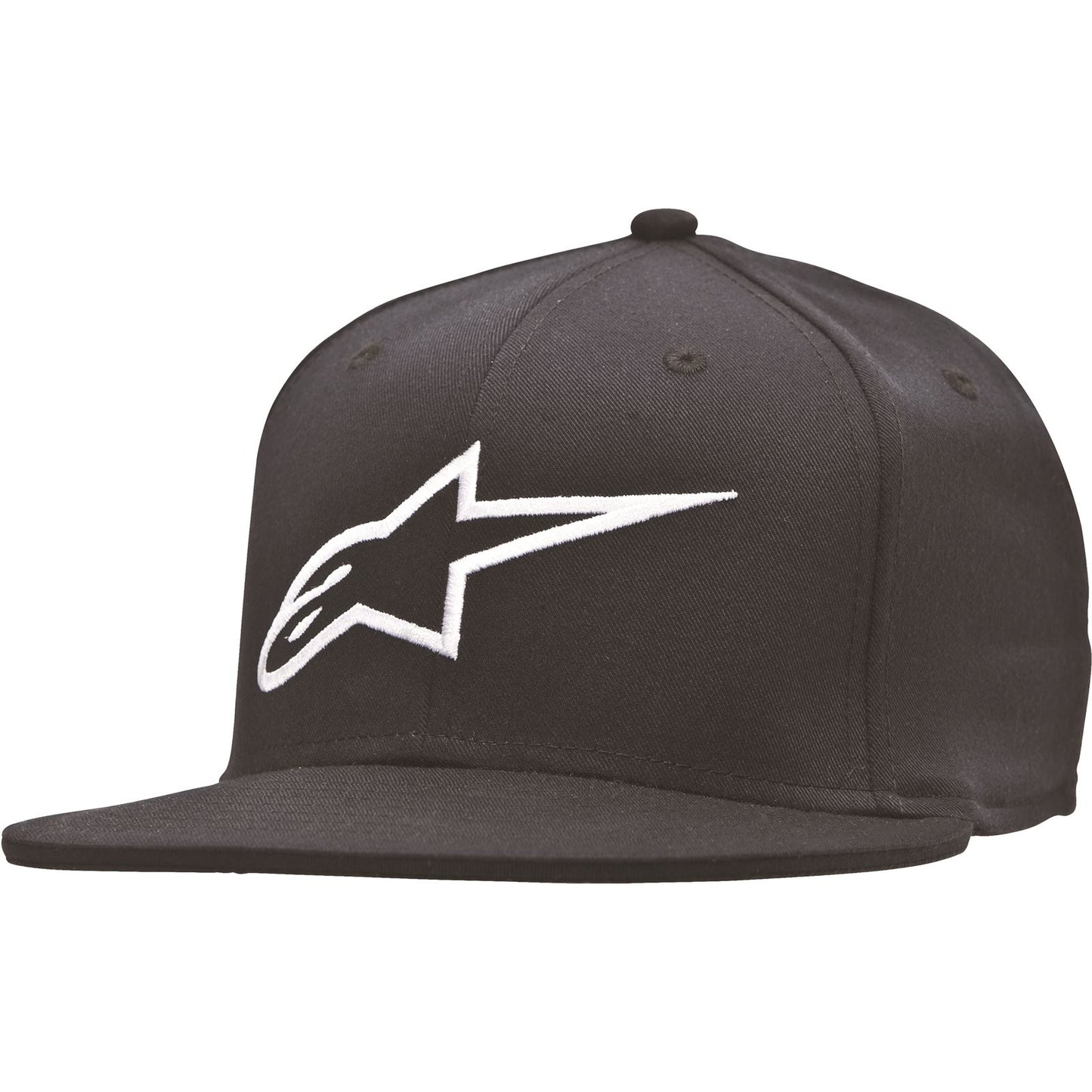 Alpinestars Ageless Flat Bill Hat Black/White Large/X-Large [MPN: 1035-81015-10-L/XL]_149963
