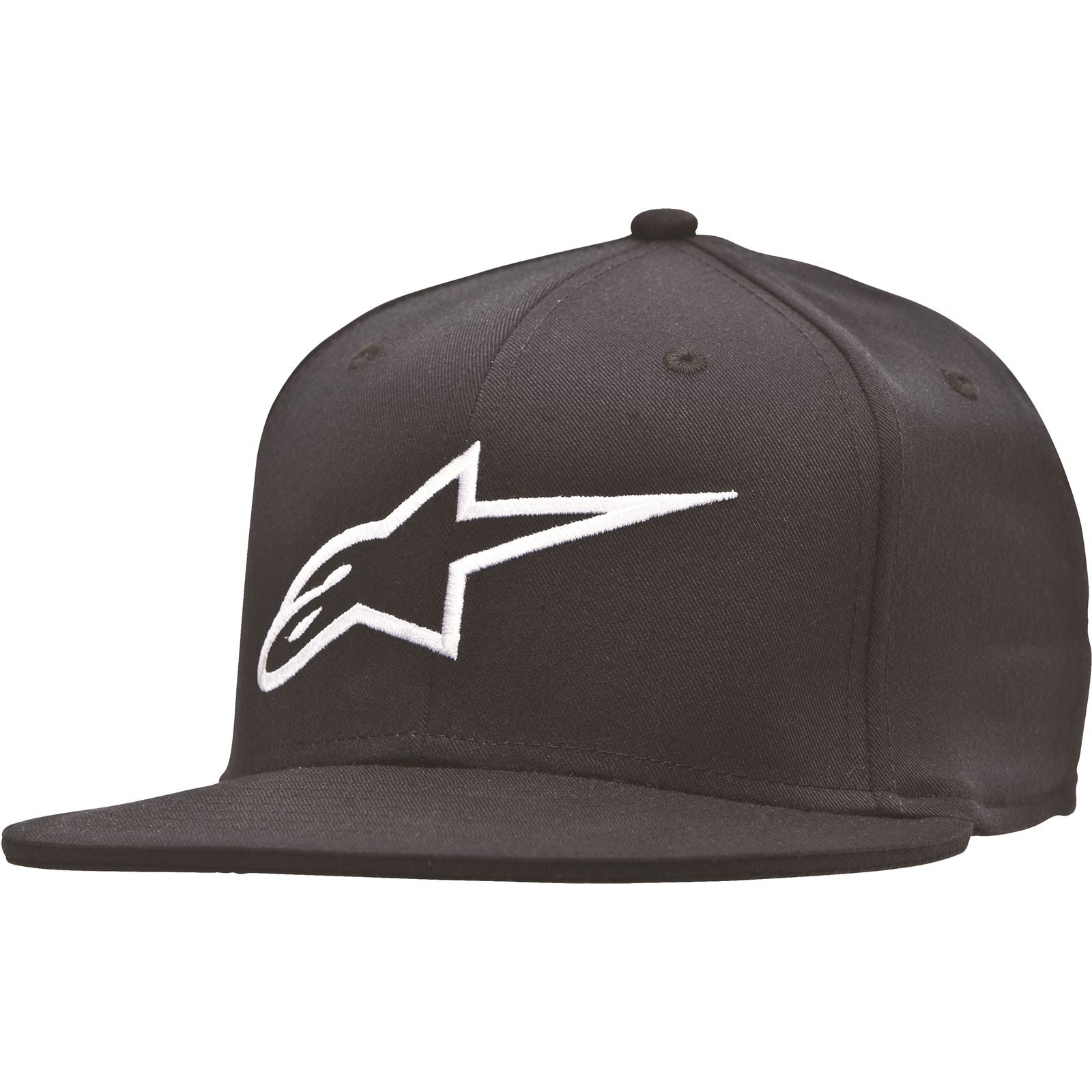 Alpinestars Ageless Flat Bill Hat Black/White Large/X-Large [MPN: 1035-81015-10-L/XL]_149963