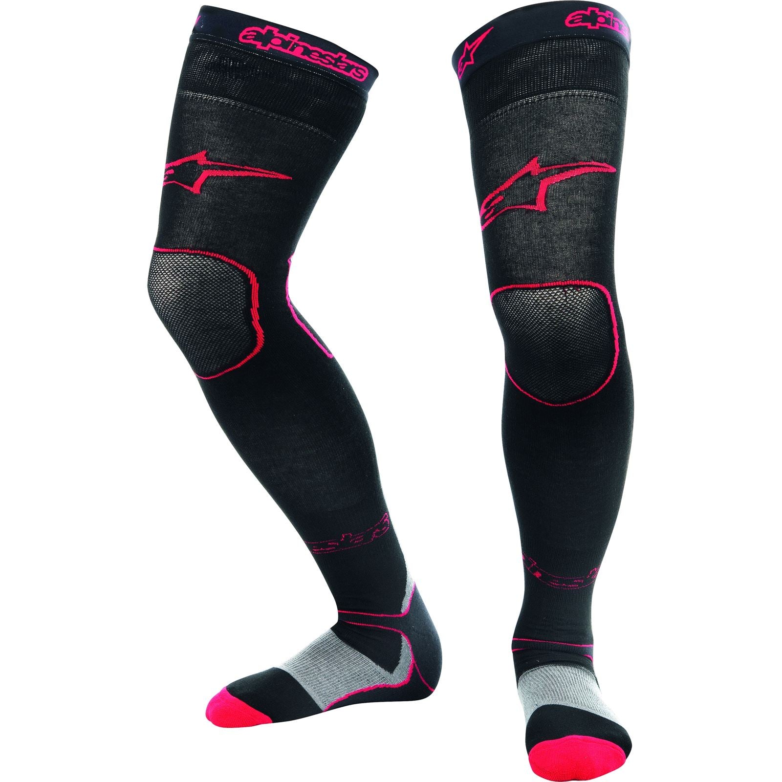 Alpinestars Long MX Socks Red Large-2X-Large [MPN: 4705015-13-L/2X]_1478433