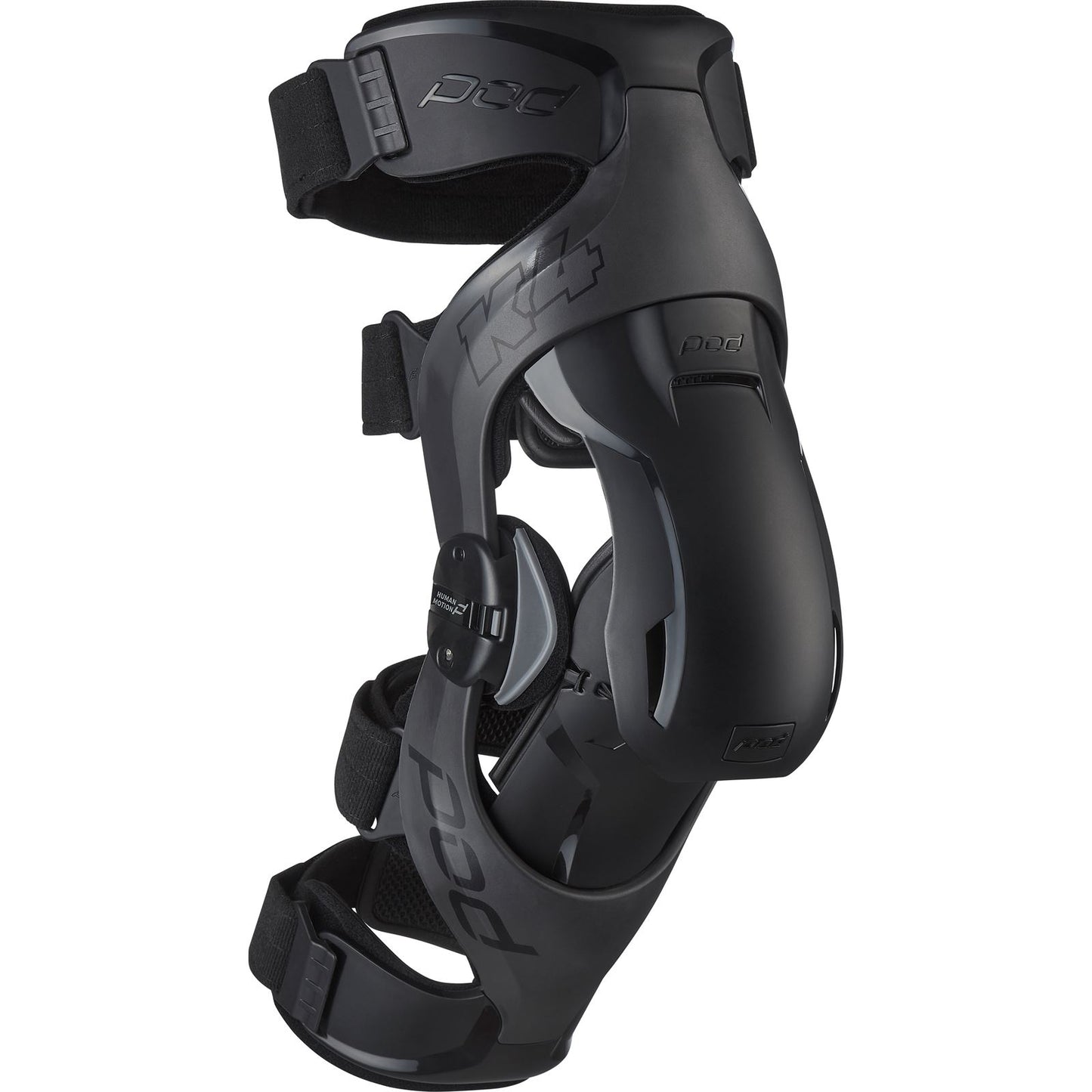 POD Active K4 V2.0 Knee Brace (LT) Graphite/Black X-Small/Small [MPN: K4018-459-XS/SM]_150958