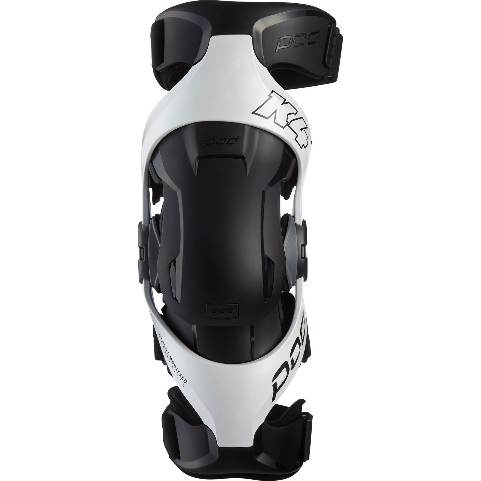 POD Active K4 V2.0 Knee Brace Pair White/Black - Medium/Large K4024-058-MD/LG_151011