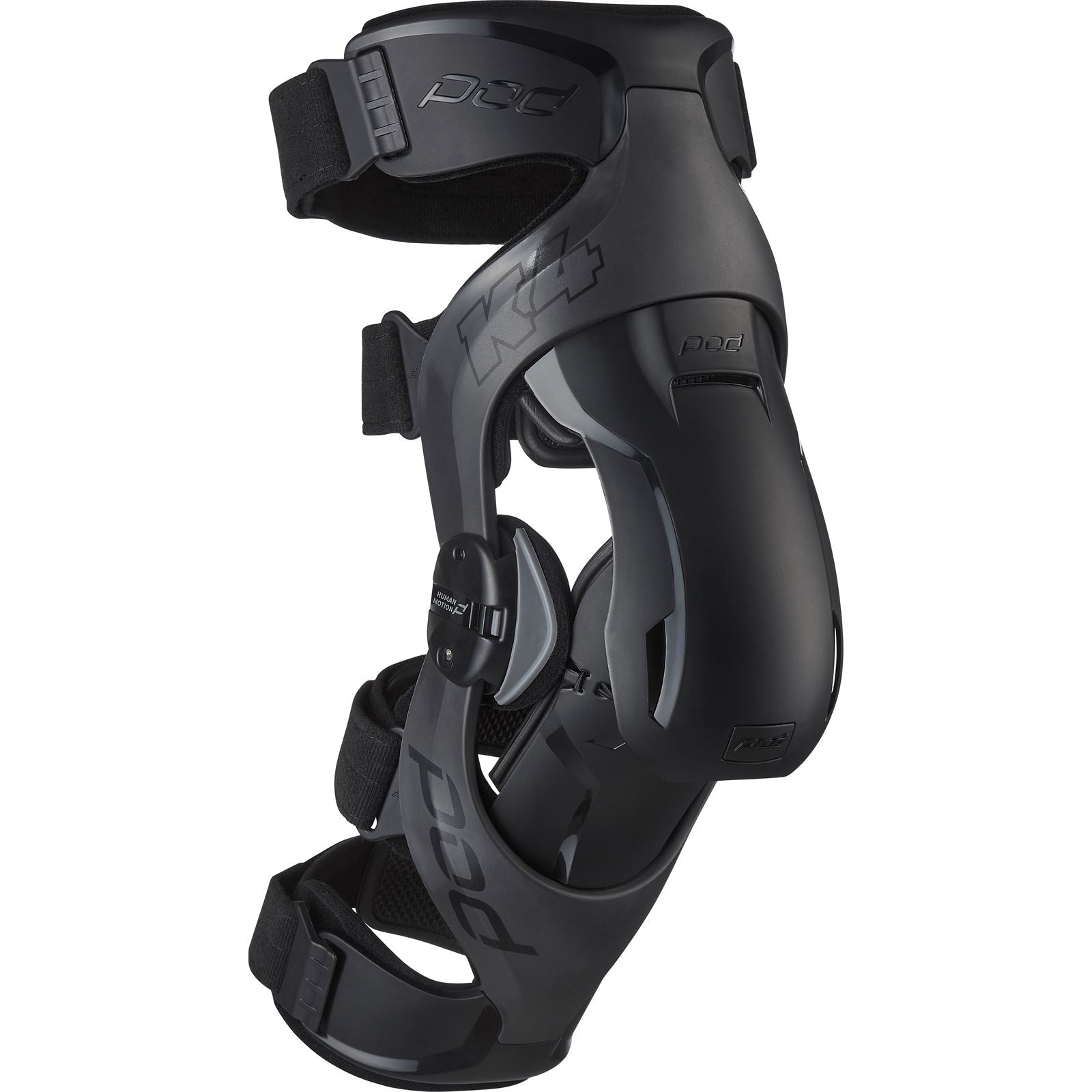 POD Active K4 V2.0 Knee Brace Pair Graphite/Black X-Small/Small [MPN: K4020-459-XS/SM]_151032