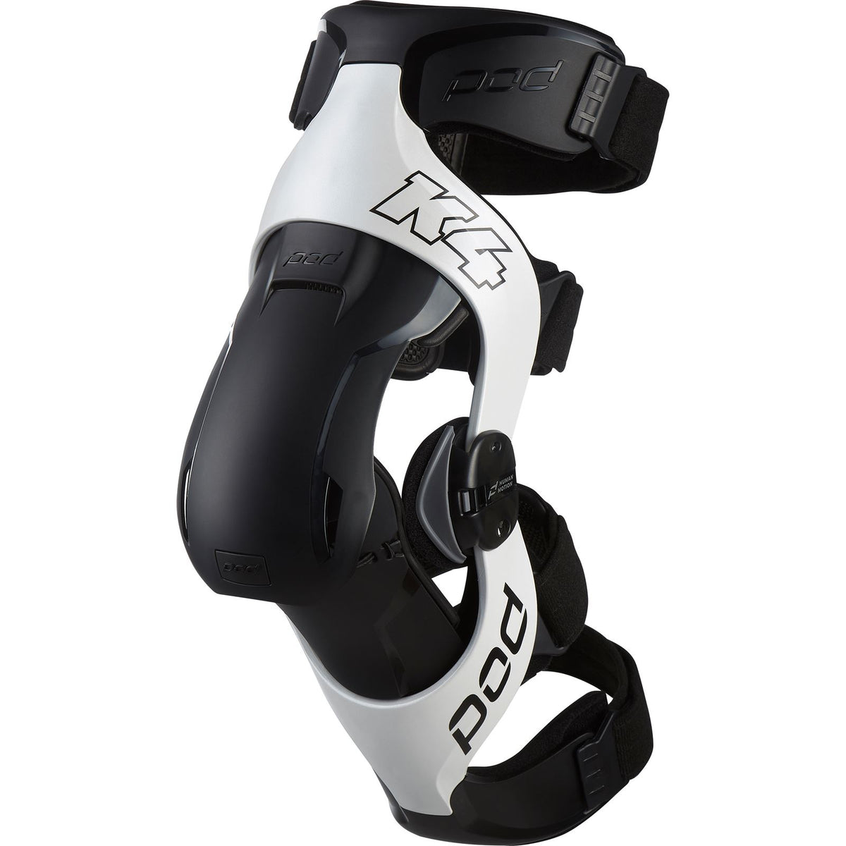 POD Active K4 V2.0 Knee Brace Pair White/Black - X-Small/Small OPEN BOX [MPN: K4024-058-XS/SM]_2749818