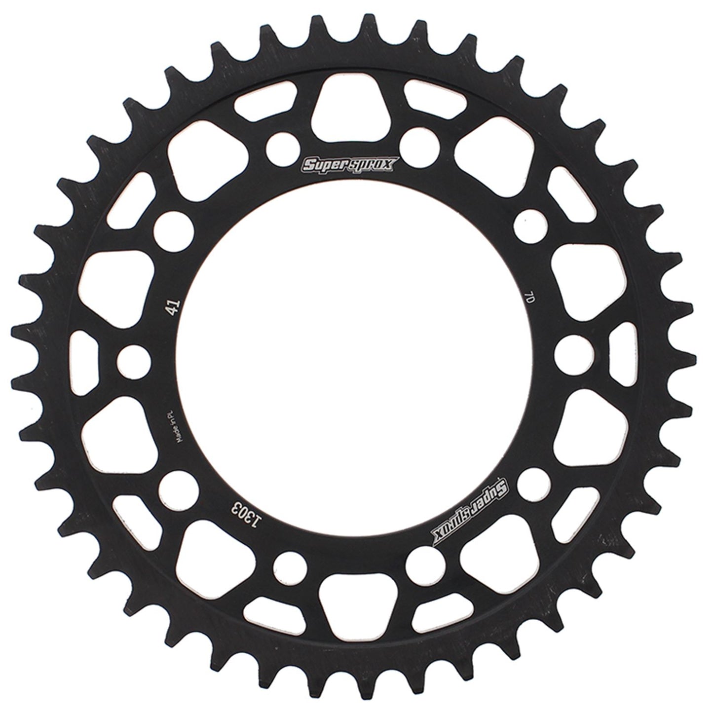 Supersprox Steel Sprocket - 41-Tooth - Black OPEN BOX [MPN: RFE-1303-41-BLK]_2089636